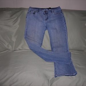 Jeans,Ladies,DKNY sz.8, washed out finish look.